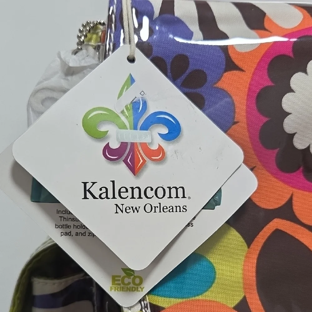 Beautiful KALENCON DIAPER BAG WITH 3 PC SET INCLUDED